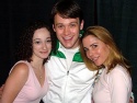 Megan, Michael Arden and Kerry after the show Photo