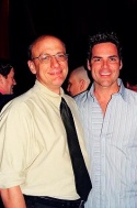 Tom Viola (Broadway Cares/Equity Fights AIDS - Executive Director) and Jorge Valencia Photo