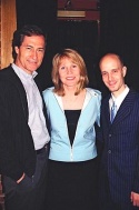 
Ed Oster and wife Donna Hanover with Taro Alexander (Our Time Theatre Company's Fou Photo