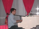 Michael Arden accompanied Max on the piano

 Photo