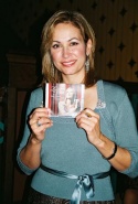 Linda Eder with her new cd 