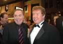 Andrew Lloyd Webber and Michael Crawford, who arrived together Photo