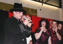 Boy George and the Taboo cast at the close of the performance Photo