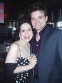 Stephanie and Best Nominee Hunter Foster (Little Shop)
 Photo