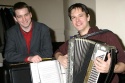 Ryan J Davis (Assistant Director) and Eric Svejcar (Music Director) Photo