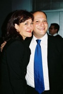 Karen Ziemba and Isaac Robert Hurwitz (NYMF Executive Producer) Photo
