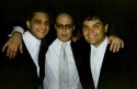 Jeff Marx & Robert Lopez along with their agent Photo