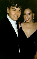 Robert Lopez and wife Kristen Photo