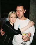 Cyndi Lauper and Alan Cumming Photo