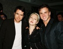 Christian Campbell, Cyndi Lauper, and James Royce Edwards Photo