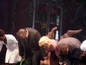 The cast takes their opening night bow Photo