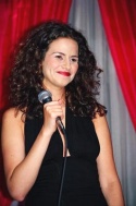 ...and one last shot of the night's sold out star
Mandy Gonzalez  Photo