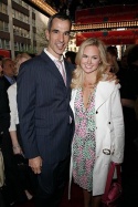 Jerry Mitchell and Laura Bell Bundy Photo