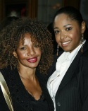 Melba Moore with her Daughter Photo