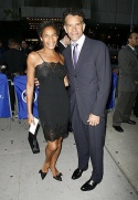 Brian Stokes Mitchell and wife Allyson Tucker Photo