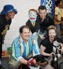 The cast of Avenue Q Photo