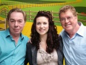 Andrew Lloyd Webber, Danielle Hope and Michael Crawford (photo by Gabrielle Crawford) Photo