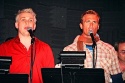 Michael and John singing "N&R" written by Michael Arden Photo