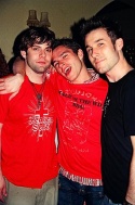 Damon Intrabartolo (Bare composer), Jesse Vargas (Musical Director) and Kevin Rice (D Photo
