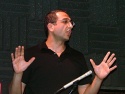 Ali Farahnakian (founder of the People's Improv Theatre)  Photo