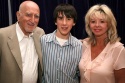 Dominic Chianese, Dennis Chambers and his aunt Liz Chambers Photo