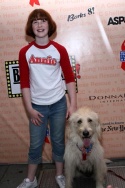Marissa O'Donnell and Lola (starring in Annie this Christmas at Madison Square Garden Photo