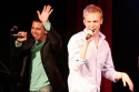 Benj Pasek and Justin Paul say farewell to the audience Photo