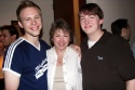 Justin Paul with his proud mother Rhonda and brother Tyler Photo