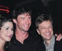 Stephanie, Oz co-star (and TONY award-winner)
Hugh Jackman who came to cheer her on, Photo