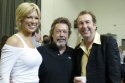 Hannah Waddingham (The Lady in the Lake), Tim Curry (King Arthur) and Eric Idle Photo
