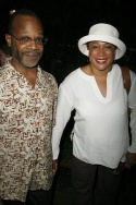 S. Epatha Merkerson with brother Barry Photo
