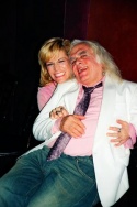 Felicia Finley and Bill Weeden share a laugh

 Photo