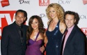 Leah Remini and Jenna Elfman with their husbands Photo