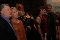 Harvey Evans, Pamela Myers, Donna McKechnie, and Kurt Peterson joining Priscilla Lope Photo