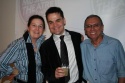 Constance Mortell, Kris Stewart (NYMF, Executive Director) and Robert Carreon Photo