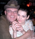 Tad Low (creator of VH1's POP-UP VIDEO) and Kate Shindle  Photo