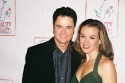 Donny Osmond and Sarah Uriarte Berry (Belle) Photo