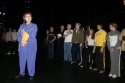 Terry Marone and the cast members of A Chorus Line Photo