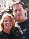 Kelli O'Hara and Tom Hewitt, stars of Dracula Photo