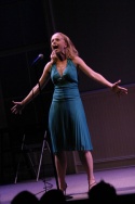 Catherine Brunell sings "Gimme Gimme" Photo