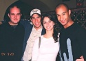 Dayle Gruet and Shane Bland (Bombay Dreams) and friends  Photo