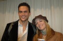 Cheyenne Jackson and Julia Murney Photo