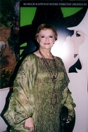 Carole Shelley who plays Madame Morrible Photo