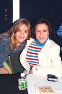 Kristen Alderson (who played Molly in the last Broadway production of Annie) with the Photo