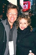 Jim Caruso and Carol Kane Photo
