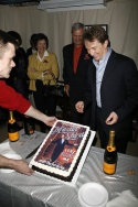 Martin Short with Fame Becomes Me cake Photo