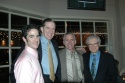 Andy Blankenbuehler, Nick Wyman, Mark Hoebee and Sheldon Harnick Photo
