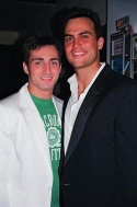 Scott Nevins and Cheyenne Jackson Photo