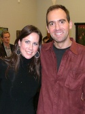 Composer David Kirshenbaum with Miriam Shor Photo