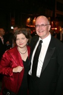 Musical director/orchestrator Mary-Mitchell Campbell and John Doyle Photo